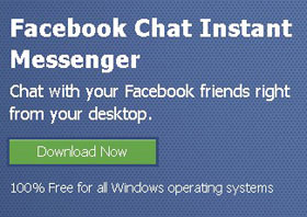 Facebook Chat Instant Messenger, pour communiquer instantanément avec amis